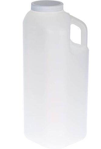 24 Hour Urine Collector – 3000 mL (101 oz) Large Translucent Urinal with Leak-Proof Screw Cap, Wide Mouth & Easy-Grip Handle - 1 Each in Saudi Arabia