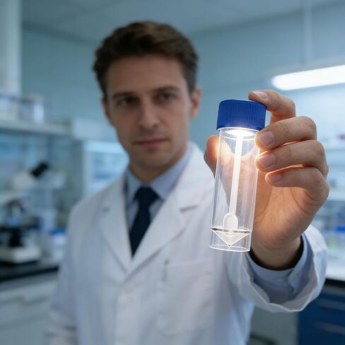 طقم حاوية عينات البراز، 10 قطع كوب عينات سعة 25-30 مل مع ملعقة بأغطية، حاوية بلاستيكية لجمع البراز، أكواب بول للاستخدام الطبي المختبري in Kuwait