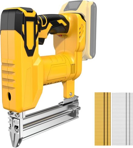 18 Gauge Brad Nailer Cordless لبطارية DeWalt 20V (بدون بطارية) ، 2 في 1 بطارية مسدس الأظافر/الأظافر الكهربائية مدعومة مدفوعة 2000 مسامير للخشب ، وادفع ما يصل إلى 1-1/4 في مسامير و Crown 7/8 في Staples in Kuwait