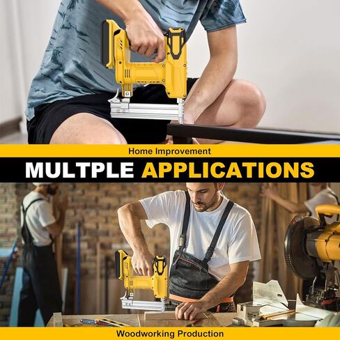 18 Gauge Brad Nailer Cordless لبطارية DeWalt 20V (بدون بطارية) ، 2 في 1 بطارية مسدس الأظافر/الأظافر الكهربائية مدعومة مدفوعة 2000 مسامير للخشب ، وادفع ما يصل إلى 1-1/4 في مسامير و Crown 7/8 في Staples in Kuwait