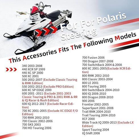 For Polaris Ranger 500 800 900 Snowmobile 500 550 600 700 800 900 XC RMK IQ Steering Post Or Stabilizer Sway Bar Bushing in Saudi Arabia