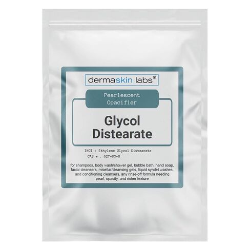 Glycol Distearate Pearlescent Opacifier & Viscosity Builder for Creams, Lotions, Shampoos, Body Wash & Cleansers Premium “Pearlizer" for Cosmetic Formulations Salon-Style Shine CAS : 627-83-8 in Kuwait