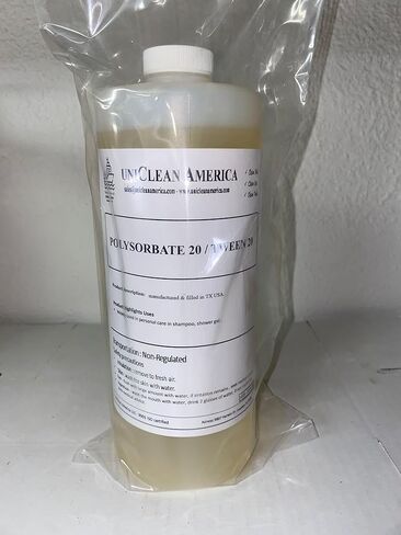 Polysorbate 20 - Tween 20 Surfactant Made in USA - Size: 16 fl oz in Kuwait
