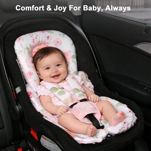 إدراج Carseat Insert 2-in-1 دعم رأس CASHION CASHION CARSIEN in Kuwait