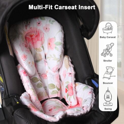 إدراج Carseat Insert 2-in-1 دعم رأس CASHION CASHION CARSIEN in Kuwait