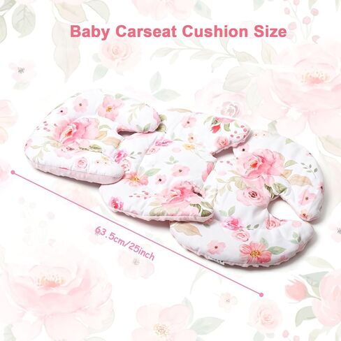 إدراج Carseat Insert 2-in-1 دعم رأس CASHION CASHION CARSIEN in Kuwait