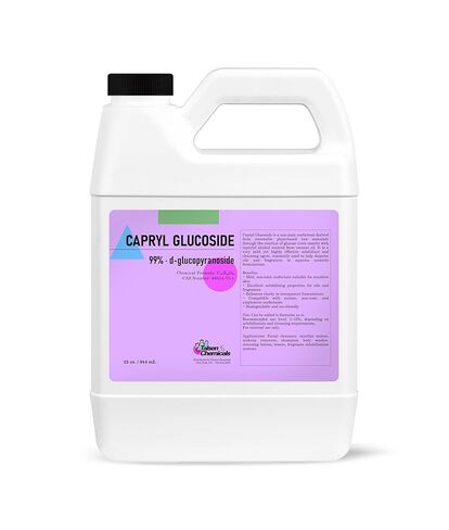 Capryl Glucoside Liquid Surfactant (32 Oz / 946 mL) Capryl Glucoside Cosmetic Grade Gentle Cleansing Agent, Mild Non-Ionic Plant-Derived Surfactant for Personal Care, Skincare & Hair Care in Kuwait