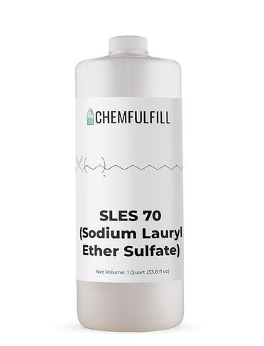 Chemfulfill Sodium Lauryl Ether Sulfate 70% – SLES 70% (SLES70) (Half-Gallon (64 fl oz)) in Kuwait