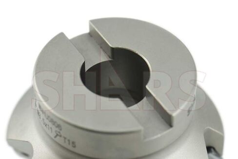 Shars 2-1/2" 90 Degree 5 Flute Indexable Face Mill + 5 PCS WNHU 442 Carbide Inserts for Alloy & Stainless Steel Cutting 404-2820W+424-2112(5) New [6 in Saudi Arabia