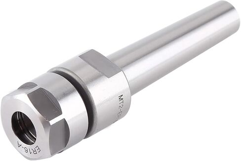 MT2 ER16 كوليت تشاك حامل عالية الدقة CNC أداة الطحن حامل مع M10 الموضوع دائم الكربون الصلب الوجه طحن محول أربور لآلات طحن مخرطة الحفر 1 قطعة in Saudi Arabia
