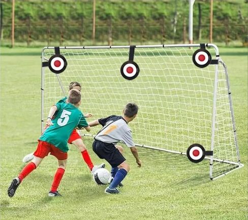 Soccer Targets for Goals Training 2pcs Soccer Training Goal Discs Agility Targets Flat Cones Team Sports Accessories in Kuwait