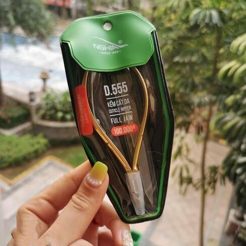 Hard Steel Cuticle Nipper D555 Full Jaw in Kuwait