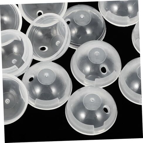 20 قطعة من كبسولات آلة العلكة المستديرة الشفافة من IMIKEYA - قوالب كروية بلاستيكية للحرف اليدوية والحرف اليدوية in Kuwait