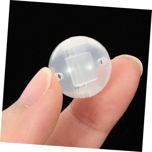 20 قطعة من كبسولات آلة العلكة المستديرة الشفافة من IMIKEYA - قوالب كروية بلاستيكية للحرف اليدوية والحرف اليدوية in Kuwait