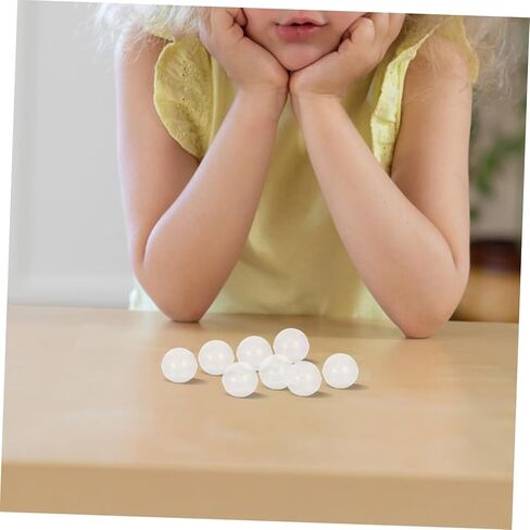 20 قطعة من كبسولات آلة العلكة المستديرة الشفافة من IMIKEYA - قوالب كروية بلاستيكية للحرف اليدوية والحرف اليدوية in Kuwait