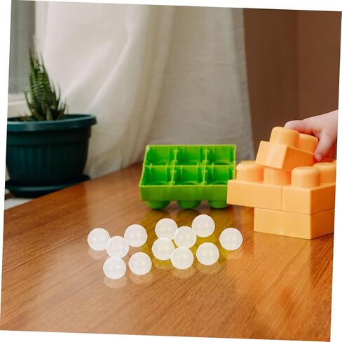 20 قطعة من كبسولات آلة العلكة المستديرة الشفافة من IMIKEYA - قوالب كروية بلاستيكية للحرف اليدوية والحرف اليدوية in Kuwait