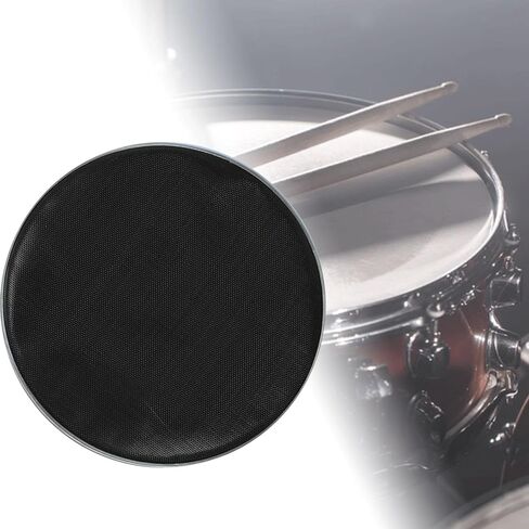 Bass Drum Drumhead Drum Pad Silent Accessories with Drum Mute Pad Mesh Silent Drumhead Replacement for Percussion Kick Drum, 10 inch in Saudi Arabia
