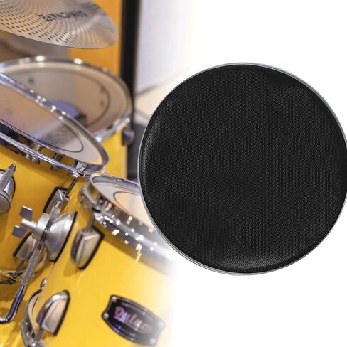 Bass Drum Drumhead Drum Pad Silent Accessories with Drum Mute Pad Mesh Silent Drumhead Replacement for Percussion Kick Drum, 10 inch in Saudi Arabia