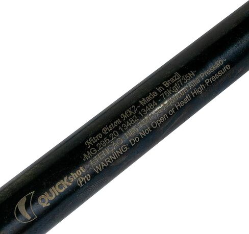 Quickshot Gamo Gas Ram Spring، أسود، بناء فولاذي، تصنيف الطاقة 30-34J، متوافق مع بنادق هوائية G-Magnum 1250 Grizzly 1250 in Kuwait