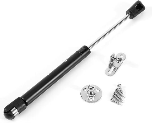 Pneumatic Gas Spring Support Stay, Smooth Silent Closing Heavy Duty, Hydraulic Hinge Holder, Black Finish for Homeowners DIY Enthusiasts Cabinet Makers in Kitchens Bathrooms Wardro in Saudi Arabia