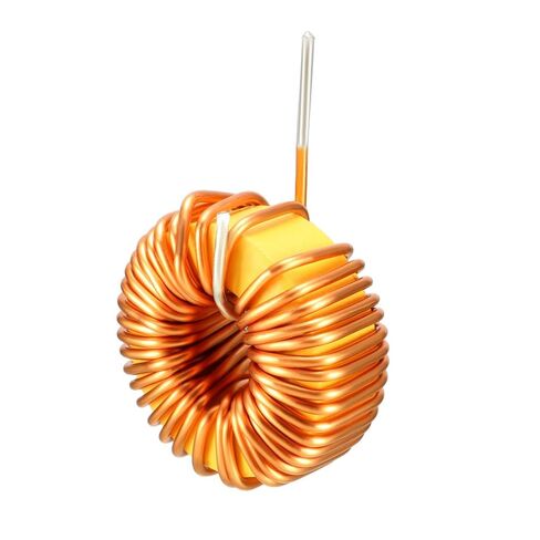 Vertical Toroid Magnetic Inductor Monolayer Wire Wind Wound 150uH 15A Inductance Coil in Saudi Arabia