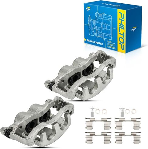 PHILTOP Brake Caliper Front Left Compatible with 2006-2010 Ford Explorer, 2007-2010 Ford Explorer Sport Trac, 2006-2010 Mercury Mountaineer, 18-B4995 in Saudi Arabia