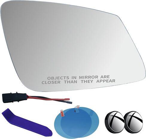 EAP Driver Side Mirror Glass Compatible with BMW i3 2013-2021, 228i 2014-2018, 328i 340i 2012-2018, 440i 2014-2020, 528i 550i 2011-2017, 640i 2012-2018, 740i 2009-2015, X1 2013-2022, X2 2018-2023 in Saudi Arabia
