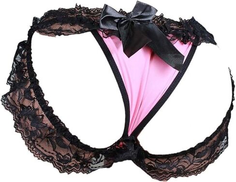 SISSY pouch panties men's girly lace bikini male briefs underwear cross dress sexy for men H3j in Kuwait