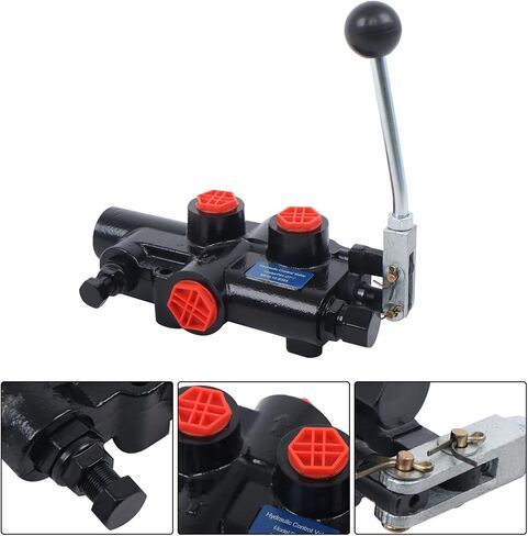 Findmall 1 بكرة تحكم هيدروليكي 21 GPM 3625PSI صمام هيدروليكي NPT واجهة مناسبة لقطاعة الخشب والرافعات والجرارات الصغيرة in Saudi Arabia