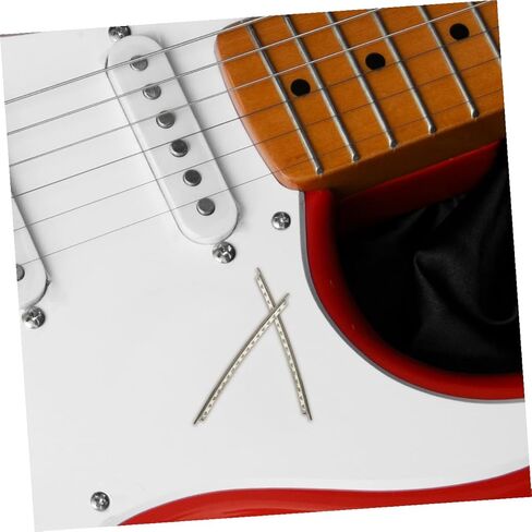 48pcs Electric Guitar Cupronickel Fret Wires 2.2mm Thickness 2 Sets with 24 Frets Each Guitar Fingerboard Repair Replacement Parts for Maintenance in Saudi Arabia