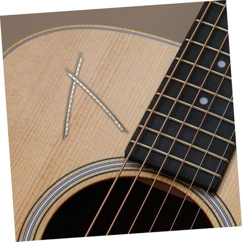 48pcs Electric Guitar Cupronickel Fret Wires 2.2mm Thickness 2 Sets with 24 Frets Each Guitar Fingerboard Repair Replacement Parts for Maintenance in Saudi Arabia
