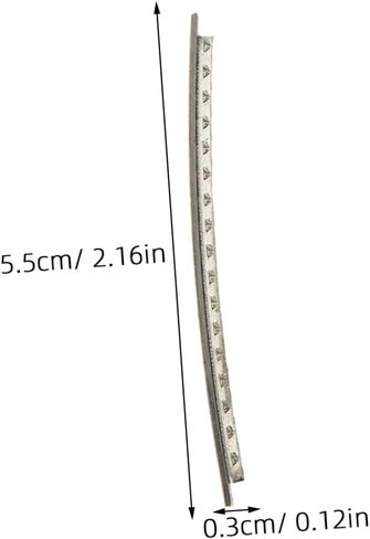 48pcs Electric Guitar Cupronickel Fret Wires 2.2mm Thickness 2 Sets with 24 Frets Each Guitar Fingerboard Repair Replacement Parts for Maintenance in Saudi Arabia