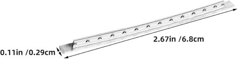 2 Sets 24-fret Guitar Fret Wires 2.9mm Silver Metal Replacement for Electric and Acoustic Guitar Fingerboard Repair Accessories in Saudi Arabia
