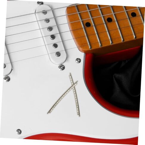 Zerodeko 48pcs Cupronickel Electric Guitar Fret Wire Set 2.2mm Thickness Replacement Fingerboard Wire for Guitar and Bass Fretboard Repair Accessories in Saudi Arabia