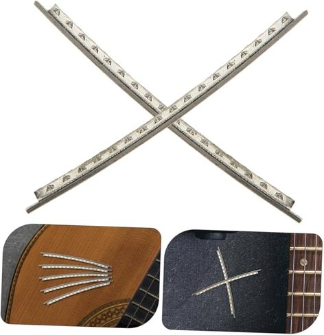 Zerodeko 48pcs Cupronickel Electric Guitar Fret Wire Set 2.2mm Thickness Replacement Fingerboard Wire for Guitar and Bass Fretboard Repair Accessories in Saudi Arabia