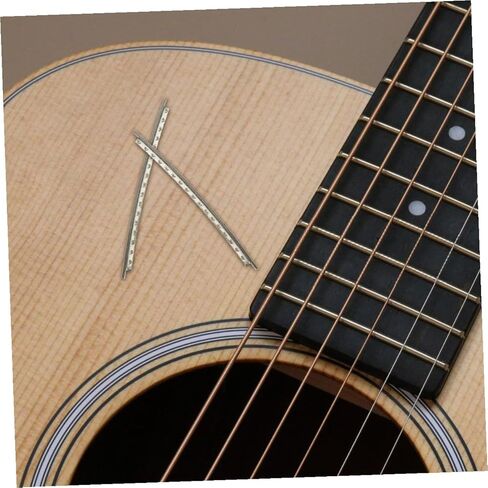Totority 48pcs Cupronickel Fret Wires 2.2mm Thickness Electric Guitar Fretboard Replacement Wire Kit for Fingerboard Repair, 2 Sets of 24 Frets Suitable for Electric Guitar Maintenance in Saudi Arabia