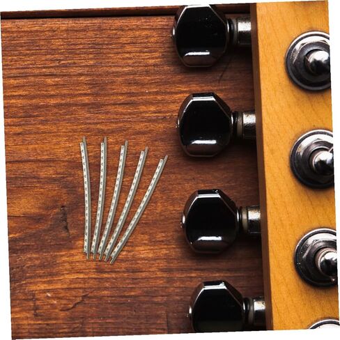 Totority 48pcs Cupronickel Fret Wires 2.2mm Thickness Electric Guitar Fretboard Replacement Wire Kit for Fingerboard Repair, 2 Sets of 24 Frets Suitable for Electric Guitar Maintenance in Saudi Arabia