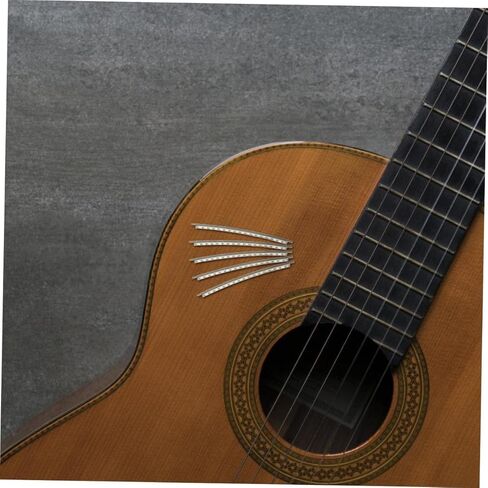Toyvian 48pcs Electric Guitar Cupronickel Fret Wire 2.2mm Thickness 24 Frets Per Set 2 Sets for Guitar Fingerboard Repair Replacement Accessories in Saudi Arabia