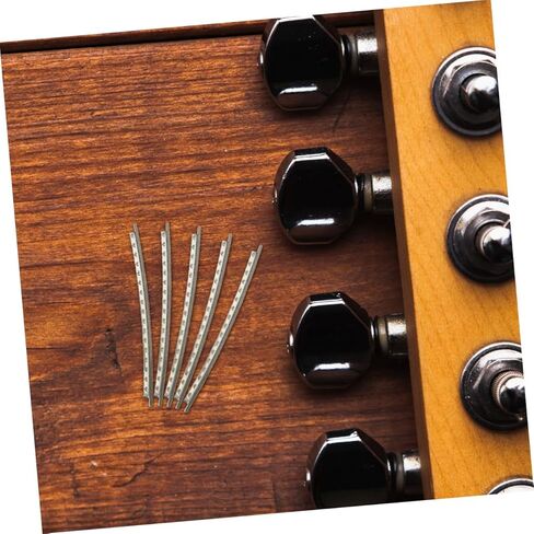 Toyvian 48pcs Electric Guitar Cupronickel Fret Wire 2.2mm Thickness 24 Frets Per Set 2 Sets for Guitar Fingerboard Repair Replacement Accessories in Saudi Arabia