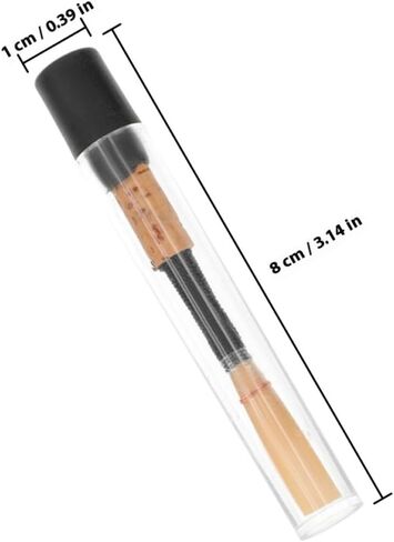 Luxshiny 2pcs Natural Oboe Reeds Lightweight Copper Reed Instrument Accessories for Students Beginners Oboe Playing Tool Replacement for Woodwind Instruments in Kuwait