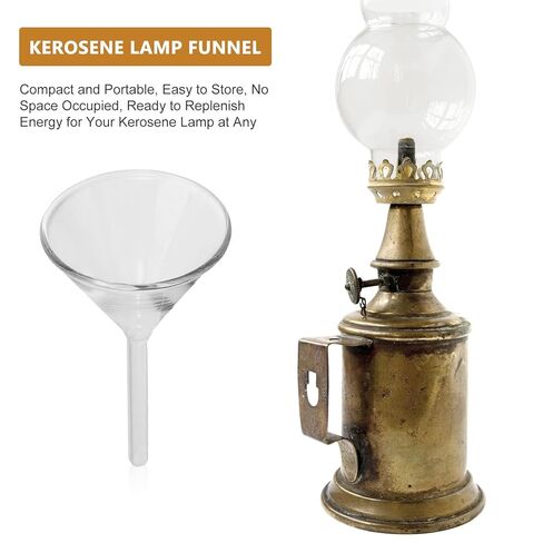 4 قطع 60 مم من أقماع تعبئة الزيت الزجاجي لمصابيح الكيروسين، وأقماع نقل سائل البورسليكات، وأدوات المختبر وإعادة تعبئة الوقود من أجل الصب الدقيق in Kuwait