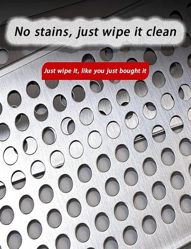 304 Stainless Steel Perforated Metal Sheets - Leak-Proof Window Pads & Balcony Protection, Anti-Theft Design, 40x300cm, Durable Stainless Steel Plate for Home Use in Kuwait