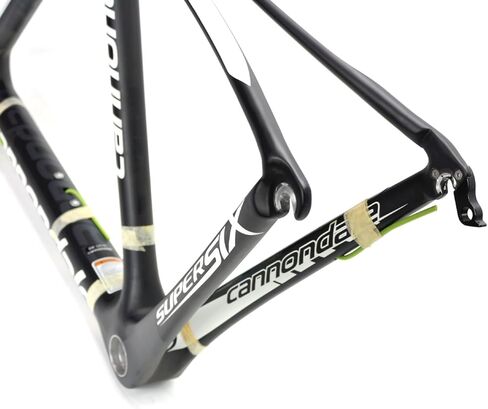 Cannondale 2012 SuperSix Carbon Di2 700c Frame Only 54cm Black/White 2WRSSIFR54/BBQ in Saudi Arabia