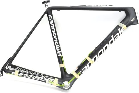 إطار Cannondale 2012 SuperSix Carbon Di2 700c فقط 56 سم أسود/أبيض 2WRSSIFR56/BBQ in Saudi Arabia