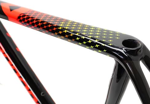 Cannondale 2018 SuperX إطار قرص كربون وشوكة 61 سم أسود / أحمر C17098M1061 in Saudi Arabia