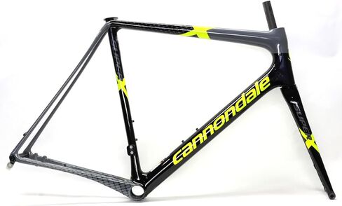 Cannondale 2018 SuperX إطار قرص كربون وشوكة 61 سم رمادي / أسود C17098M6061 in Saudi Arabia