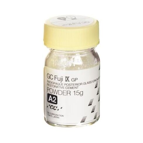 GC America Inc 000158 Fuji IX GP Glass Ionomer Restorative Powder Refill 15gm A2 in Saudi Arabia