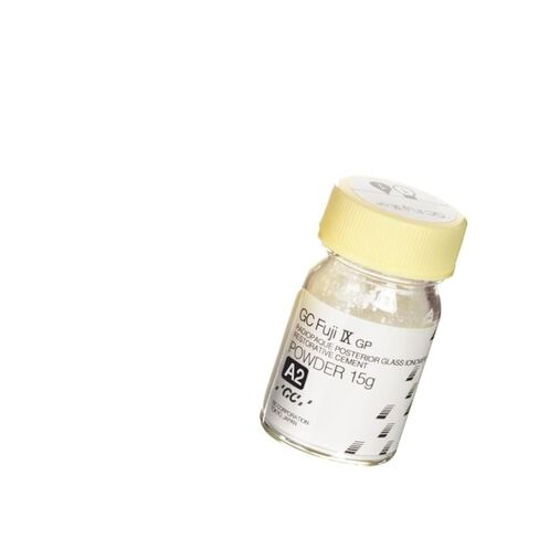 GC America Inc 000158 Fuji IX GP Glass Ionomer Restorative Powder Refill 15gm A2 in Saudi Arabia