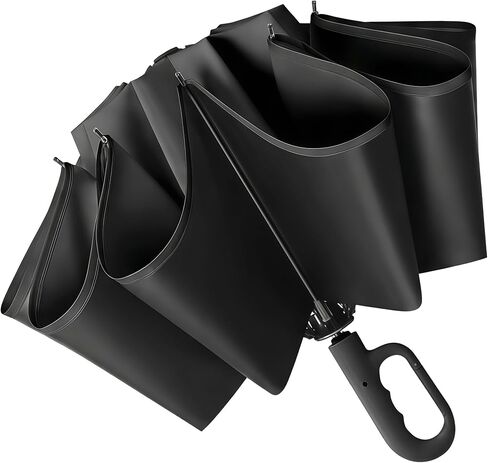 مظلة غولف BAODINI مقاس 54/62 بوصة كبيرة الحجم مقاومة للرياح للحماية من المطر والأشعة فوق البنفسجية كبيرة الحجم ومفتوحة تلقائيًا وقابلة للطي للسفر 10 أضلاع مظلة تحجب الشمس للنساء والرجال in Kuwait