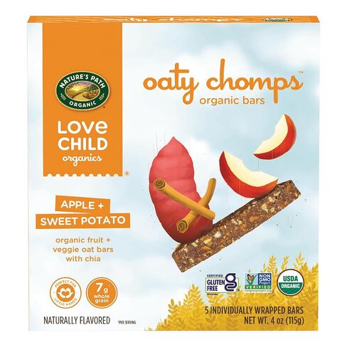 Love Child Organics Oaty Chomps Apple + Sweet Potato, 4 oz in Kuwait